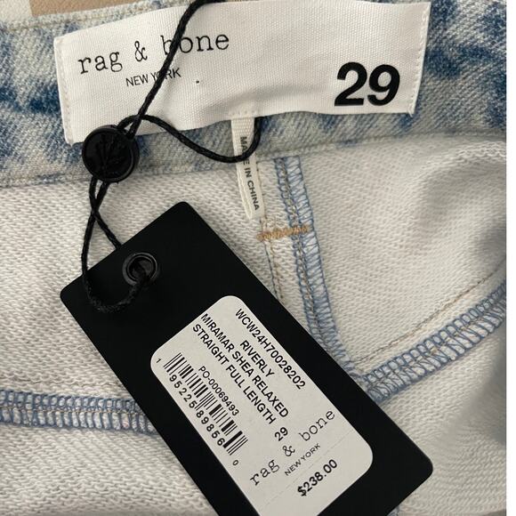 NWT Rag & Bone Riverly Miramar Shea Relaxed Straight Full length - Picture 7 of 7